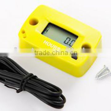 Digital Resettable Engine Running Hour Meter for Outboards Generator Tractor Lawn Mower