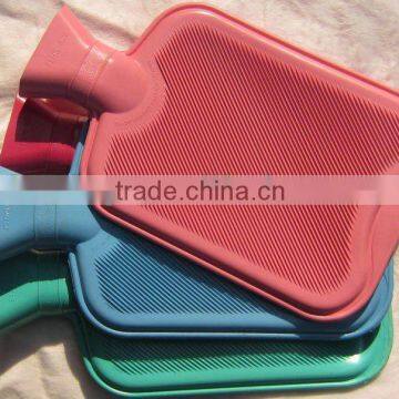 Rubber hot water bottle