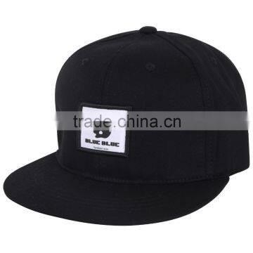 6 Panel Plain Customized Snapback 100 Cotton Cap and Blank Strap Back Snapback Hats Wholesale photo-5