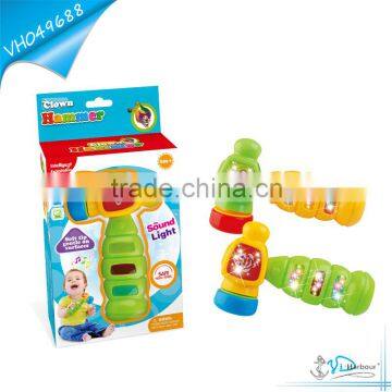 Music and Light Baby Plastic Hammer Toy