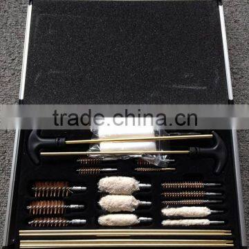 26-Piece Wholesale Aluminum Cased Universal Gun Cleaning Product for Army or Civil Use