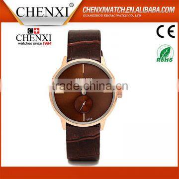 2016 China Manufacturer for Unisex Leather Strap Quartz Watch