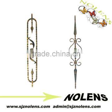 NL929-20China Factory Cast Iron Balustrade Wholesales/Forged Parts, Ornamental Iron Forging Baluster