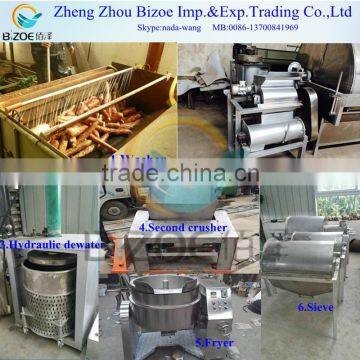 Bizoe Gari Fryer for Gari Processing Machinery in Cassava Processing Machine photo-5