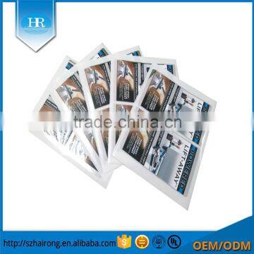 Wholesale High Qulity Custom Hot Stamping Waterproof Adhesive Vinyl Sticker Label