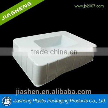 Dongguan High Quality PET/PP/PS White Medical Plastic Tray Insert Tray For Medical Bottle And Pill Sheet With Printing Box photo-4