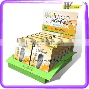multifunctional table PDQ cardboard display box for lipstick