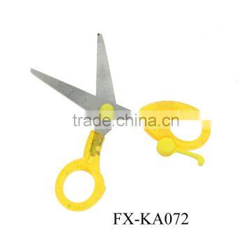 KA072 Cute Round Top Measuring Scissor Alat Perkakas photo-3