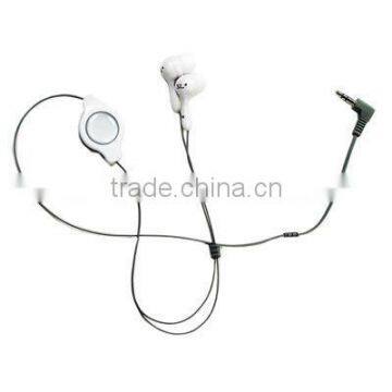 white waterproof headphone for mp3 and mp4