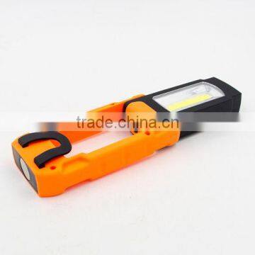Bright COB Working Flashlight With Magnet And Hook Powered by AAA Battery photo-3