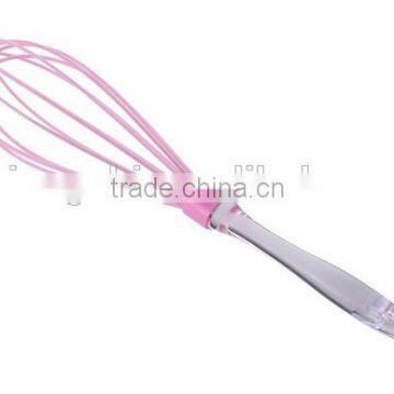 Hot Sale Colorful Silicone Whisk With ps Handle Silicone Kitchen Utensils for Blending, Whisking, Beating & Stirring photo-6