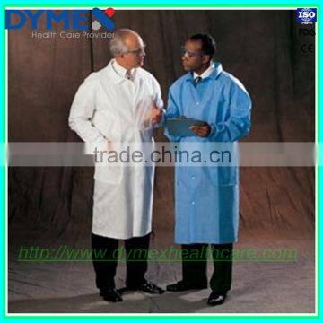 Clean Room Disposable Lab Coat With Elastic Cuff photo-2