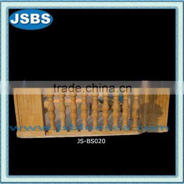 2015 New Product Yellow Marble Balusters Handrail