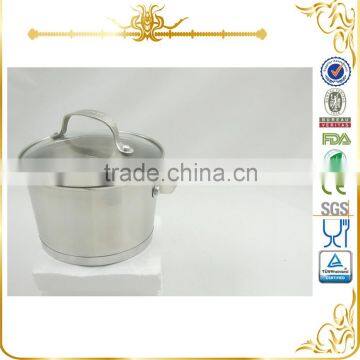 16cm conical saucepan with glass lid MSF-3842-1