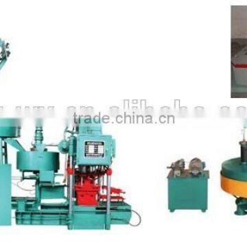 Terrazzo tile forming machine