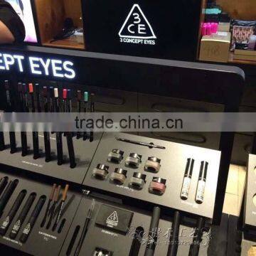 3ce Display Cosmetic Display Counter, Cosmetic Display for Eye Shadow, Exhibition Show Table photo-3