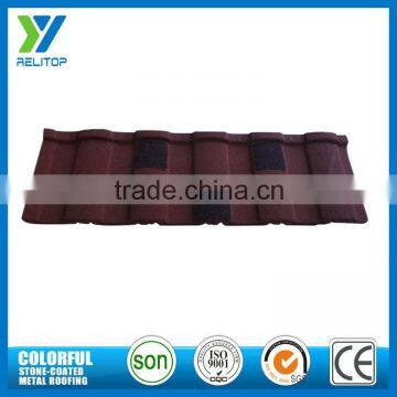 Stone colorful coated factory roofing tiles manufacturers