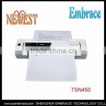 New coming 1200dpi auto-feeding scanner with rechargable battery