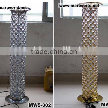 Wedding Crystal Pillars With LED RGB Light for Wedding Decorations,wedding Aisle Pillars,wedding Pillars for Sale(MWS-002) photo-4