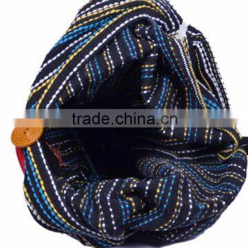 Cotton Fabric Cultural Shoulder Bag photo-3