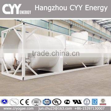 10ft/20ft/40ft ISO Tank Container For LOX/LIN/Lar/LCo2/LNG photo-2