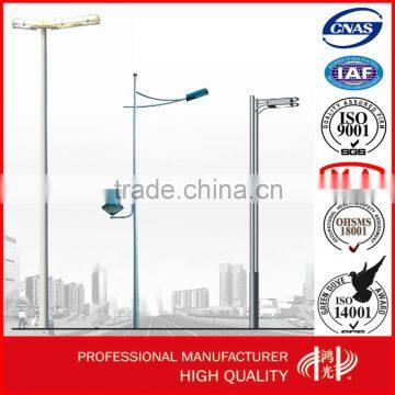 Double / Single Arm Street Lighting Pole with Galvanization and Powder Coated                        
                                                Quality Choice