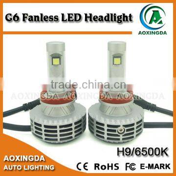 DC12-24V 3000lm G6 Led Head Light Canbus h9 All in One no Fan Auto Led Headlight Kit photo-5