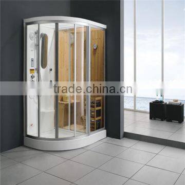 Home Traditional dry and wet sauna room