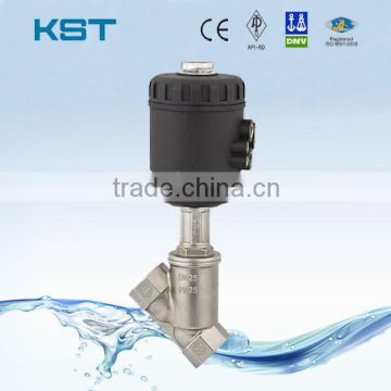 Pneumatic Thread Angle Seat Valve With CE Certificate