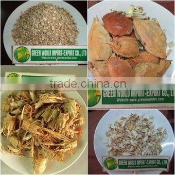 LOWEST PRICE-DRIED CRAB SHELLS - HIGH QUALITY