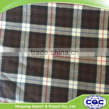 Check printed cotton fabric /100% cotton shirt fabric