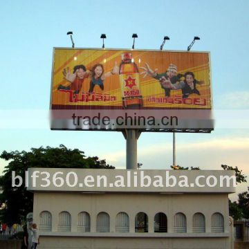 Outdoor trivision display billboard