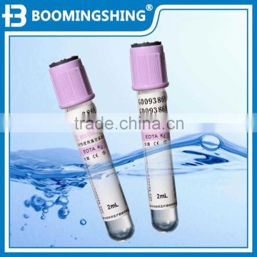 Purple cap k2 k3 edta vacuum blood collection tube