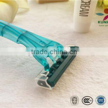 Disposable High Quality Hotel Guest Room Plastic Shavor for men