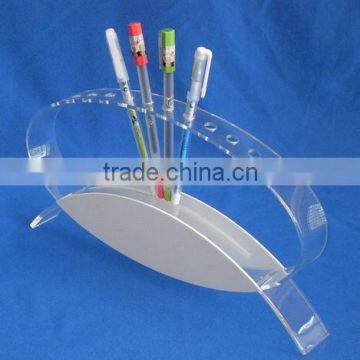 clear acrylic pen display stand pencil