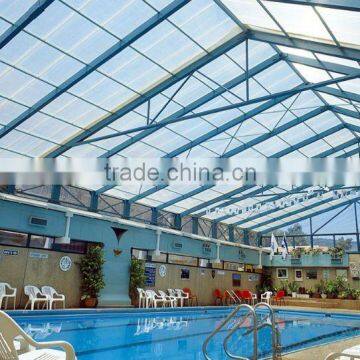 Transparent apet roofing sheet