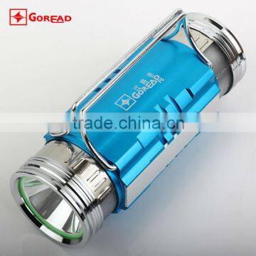 GOREAD F6 dual LED fish light blue white rechargeable with fish bait lights 400lum fishing light