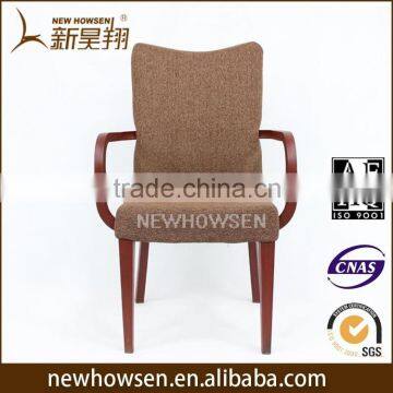 Armrest fabric covered chairs wholesale hot sell