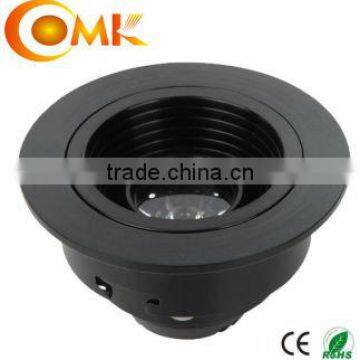 1w/3W adjustable superior quality led black spot light OMK-D225