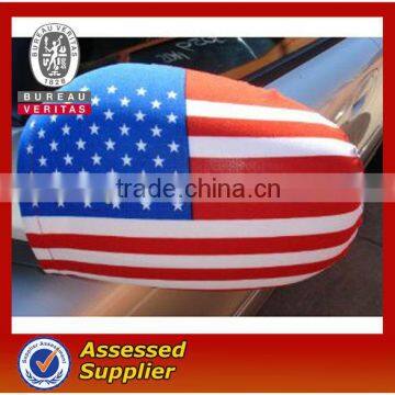 custom USA flag car mirror cover/sock