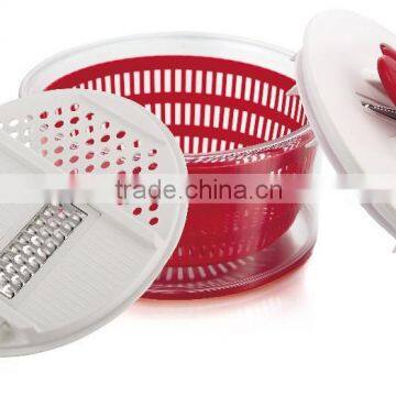 2016 as seen on TV promotional large salad spinner multifunctional salad mixer salad dryer