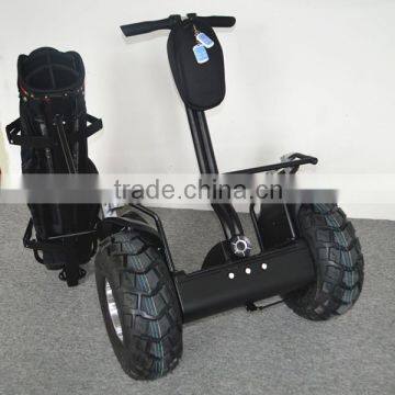 New arrival big wheel golf cart ,two wheel self balancing electric scooter with golf bag carrier bracket
