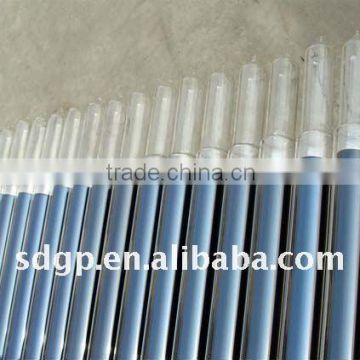 Solar collector heat pipe tubes