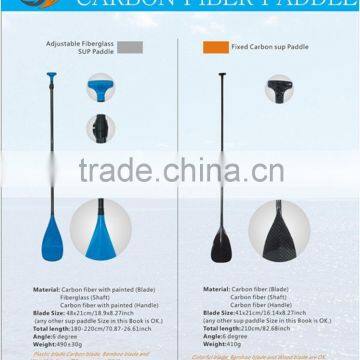2015 Top Quality Carbon Fiber Kayak Paddles wholesale, Kayak paddle Like epic carbon fiber wing kayak paddle