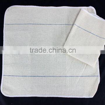China Factory Wholesale White Kitchen Tea Towels With Stripe Border photo-5