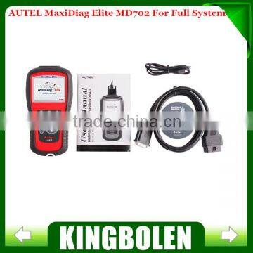 2014 Professional OBDII Code Reader AUTEL MaxiDiag Elite MD702 ALL System + DS Model MD 702 Diagnostic work for Europe Vehicles