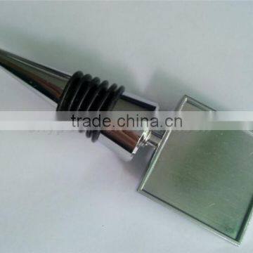 Popular Blank Square Shape Bottle Wine Stopper photo-2