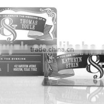 Hot sell cheap price wedding invitation card laser cutting/3d wedding invitation card                        
                                                                                Supplier's Choice