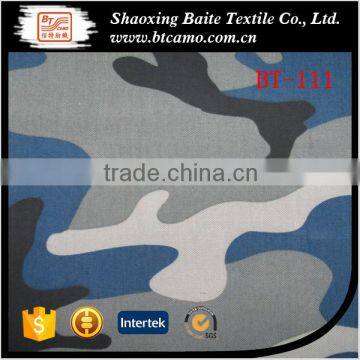 T/C Twill Navy Camouflage Fabric photo-2
