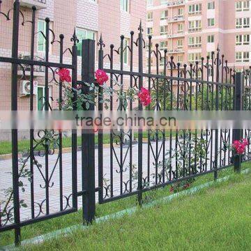 Top-selling handmade wrought iron garden border fence